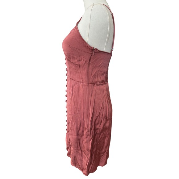 Abercrombie & Fitch Dainty Soft Girl Romantic Coquette Victorian Boho Slip Dress - Picture 2 of 6